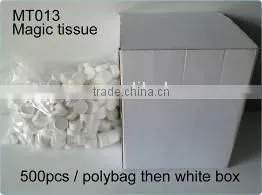 2015 Hot Non-woven Compressed Magic Coin Tissue photo-4