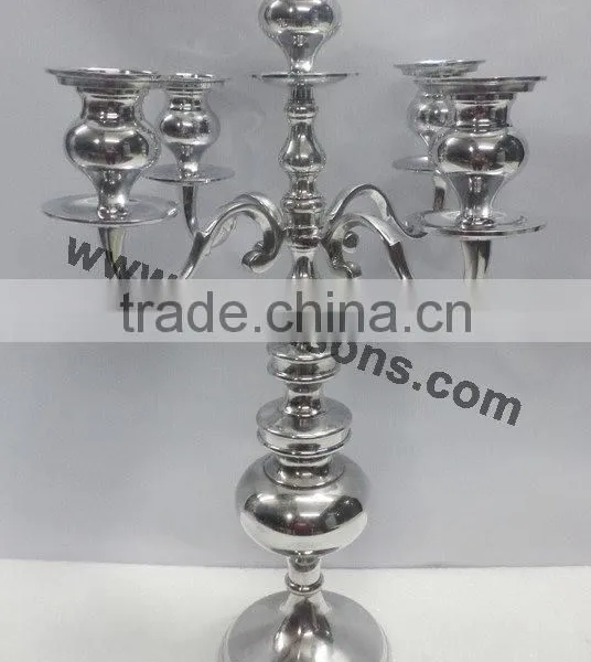 Wedding Candelabra Aluminium Candelabra 4 Arm Candelabra photo-4