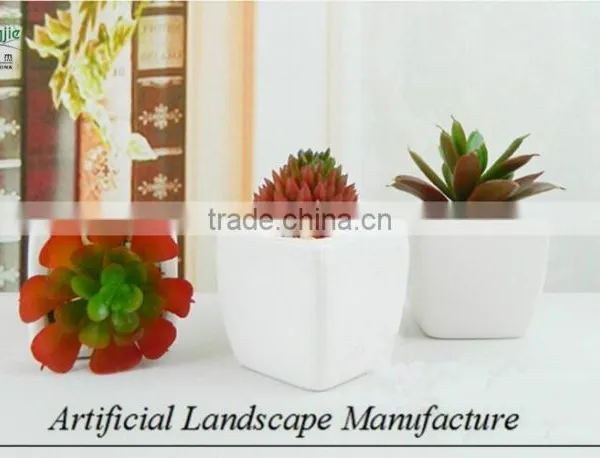 Artificial Green Mini Plants for Office Decoration photo-5