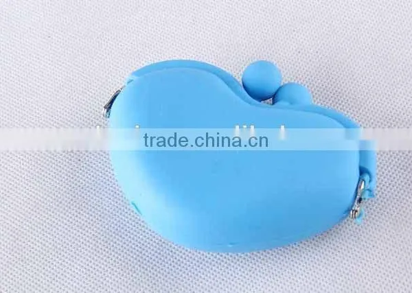 Heart-Shaped Coin Purse/Silicone Purse photo-3