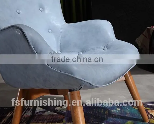 YYA039 Nordic Wood Armchair Meeting Chair Leisure Chair/Nordic Furniture/simple Japanese Style Oak Solid Wood Dining Chair photo-5