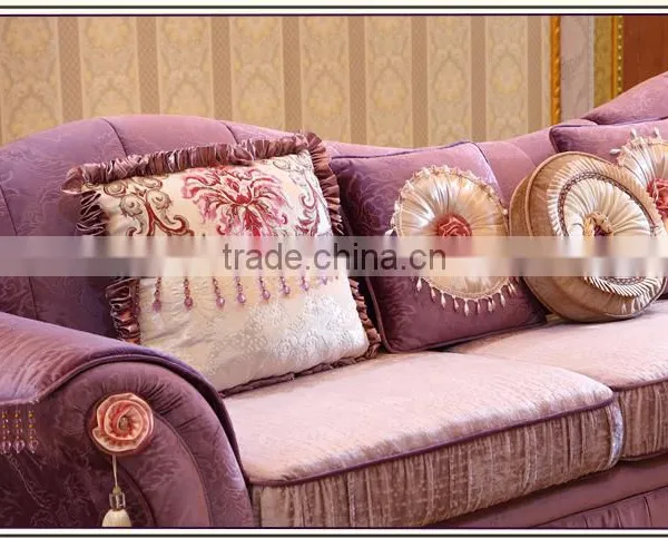 M8010 Arabic Traditional L Shape Corner Sofa in Fabric From China Foshan Furniture photo-2