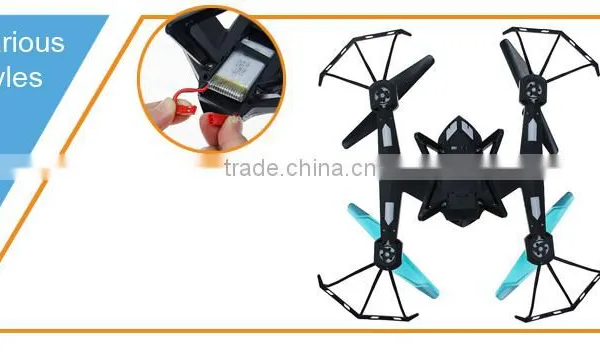 2.4G 4CH RC Racing Drone 6 Gyro 3D Flashing Rollover Big Remote Control Helicopter photo-5