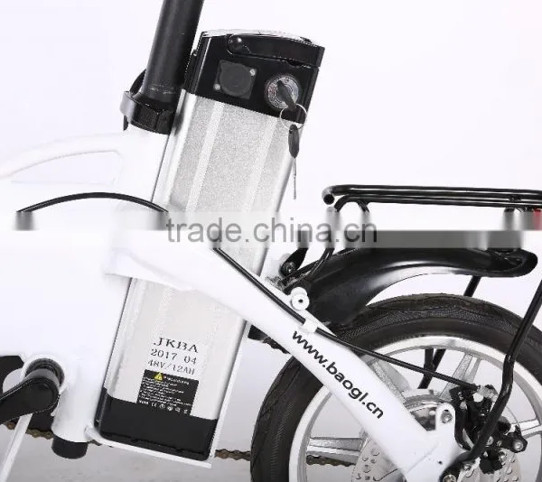 14 Inch Portable Electric Bike Popular Mini Electric Folding Bike photo-4