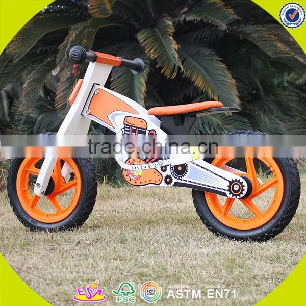 2017 Hot Sale Kids Wooden Bike,popular Wooden Balance Bike,new Fashion Kids Bike W16C157 photo-2