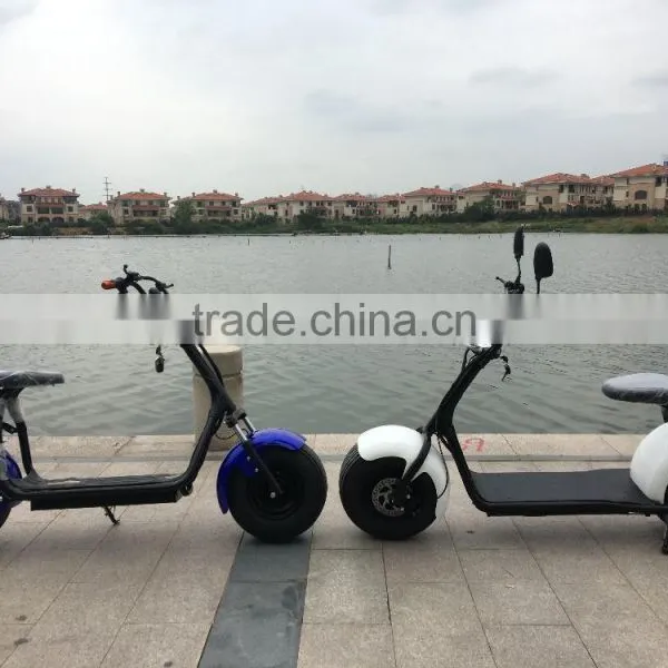 60V 1000W 18 Inch Fat Tire Electric Scooter Citycoco Harley Electric Bike photo-4