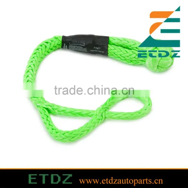 11mm*155mm Soft Shackle ATV Utv Synthetic Winch Rope,shackle With Sleeve photo-4