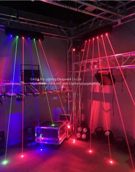 6heads Fat Beam Cool Disco RGB Laser Array photo-3