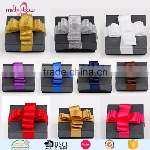 Hot Sale Custom Satin Ribbon Bow Pre-made Bow photo-2