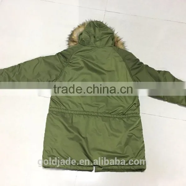 2016 Wholesale Winter Clothing Men Style Fashion Custom Casual Thick Army Green Winter Down Jacket Men photo-3