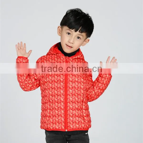 Provide OEM Service Luxury Kids Down Jacket for Winter