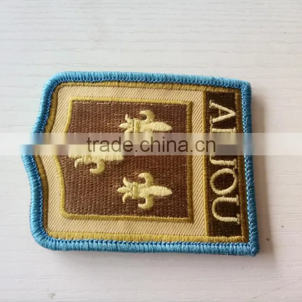China Factory Self-adhesive Embroidery Patches for Garments photo-3