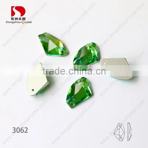 Beautiful Sew on Irregular k5 Crystals Stones photo-2