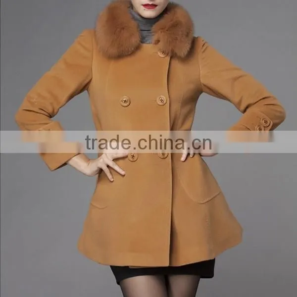 Newest Design Winter Good Quality European Fashion Wear White Coats photo-6