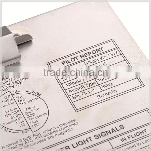 Kearing Brand Clipboard,navigation Aluminum Computer Clipboard,best Pilot Kneeboard#VFR photo-4