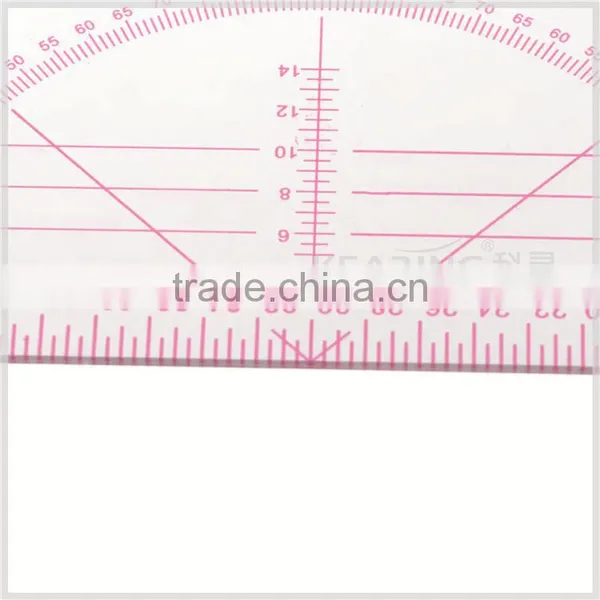 Kearing Brand 1:3/1:4/1:5 Transplant Plastic Sandwich Line Flexible Triangular Scale Ruler #8345 photo-4