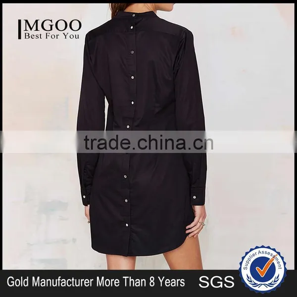 MGOO Dress Manufacturer Custom Made Plus Size Women Dress Fashion Long Sleeve Chiffon Dress #25306009 photo-3
