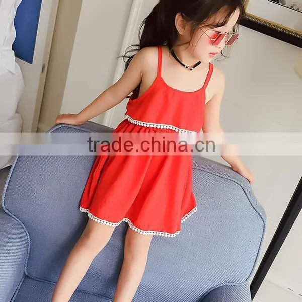 Zm35706a Latest Party Wear Dresses Fancy Toddler Summer Dress photo-4