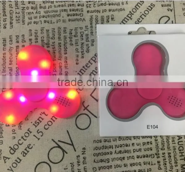 Bluetooth Speaker Fingertips Gyro Can be Charged With LED Lights Music Gyro Decompression Artifacts Toys Creative photo-5