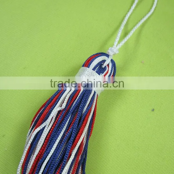Fast Delivery High Quality Colorful Silk Tassel for Fringe Tassel Trim Decorative photo-2