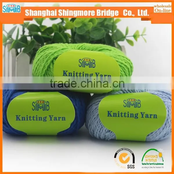 2017 China Fancy Yarn Supplier Hot Selling 100% Cotton tt Wave Yarn With 50g Balls for Hand Knitting photo-2