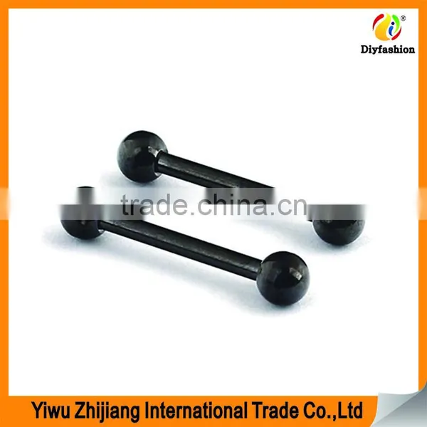Stainless Steel Rainbow Color Tongue Rings Wholesale Body Jewelry Manufacture Supplier photo-3