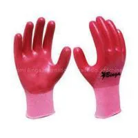 PVC Coated 10G/13G Polyster Shell Safety Glove photo-2