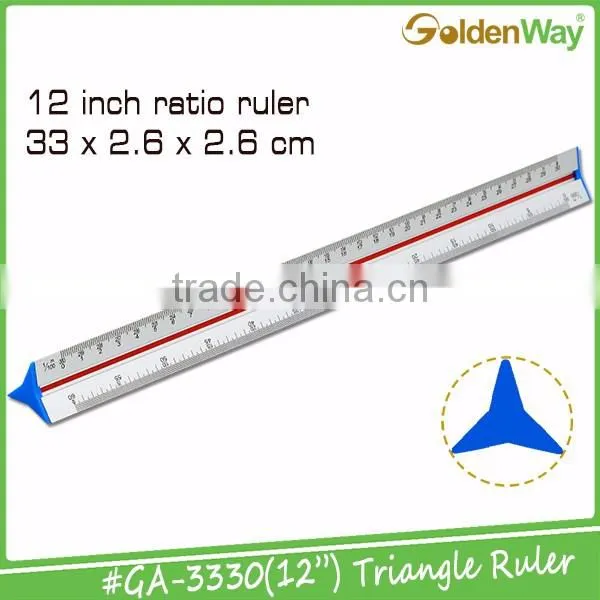 4" Metal Aluminium Ratio Scale Ruler photo-5