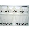 Applique Kitchen Curtain