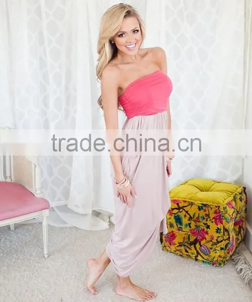 Mommy and me Maxi Dresses Cheap Long Woman Sexy Dress photo-2