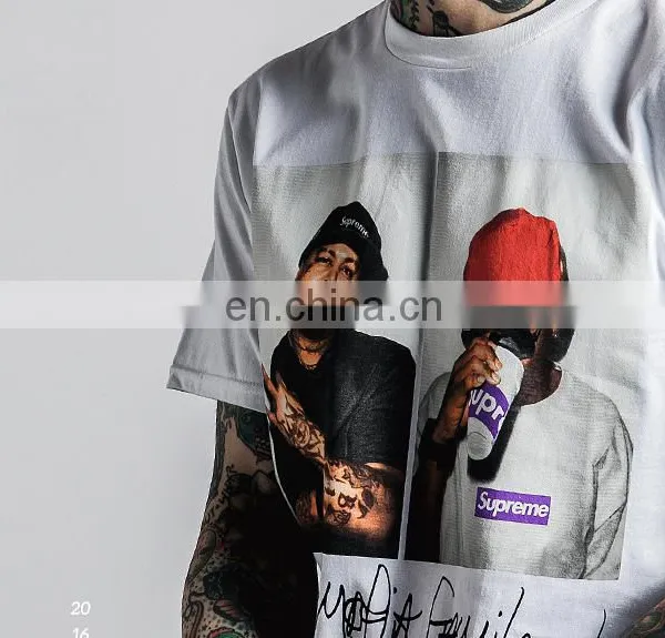 Wholesale Printing Cotton T Shirts Selection Summer Men 100 Cotton T-shirts photo-3