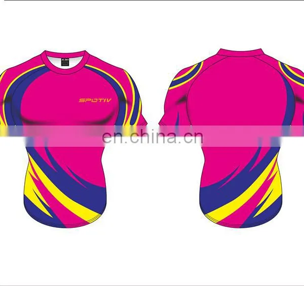 Specialized 100% Polyester Trendy Customized Rugby Jersey photo-3