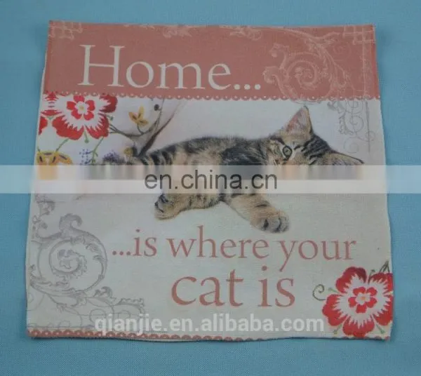FOR ALL Age Group and Woven Technics Custom Tea Towel Digital Printing photo-4