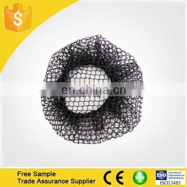 Food Processing 21'' Black Disposable Nylon Hairnet photo-4