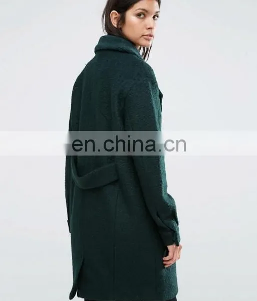 Wholesale Cheapest Price New Design Woman's Over Size Coat photo-4
