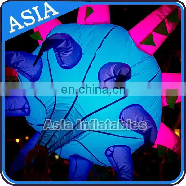 Hot Sale Led Inflatable Flower Chain For Wedding Decoration photo-2