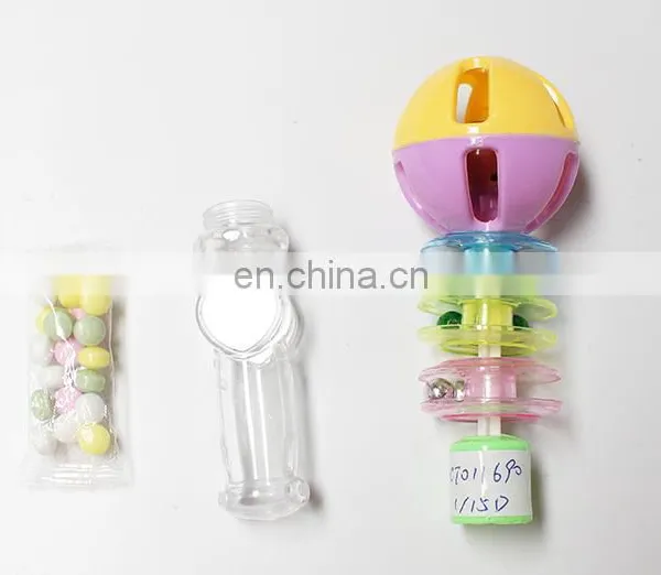 Plastic Shaking Noise Rattle Toy With Candy photo-5