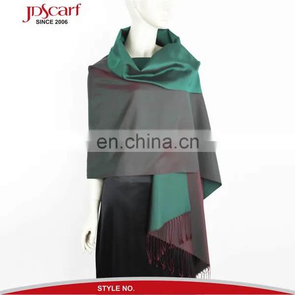 Hangzhou 100% Silk Scarf Pashmina Silk Scarf in Stock photo-3