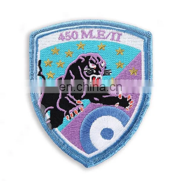 Custom Made Embroidery Patch With Waterproof Transparent Plastic Cover photo-3