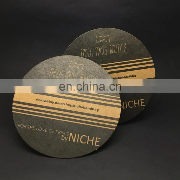 Handmade Pants Leather Patch Label Design Color Garment Jeans Kraft Paper Label photo-6