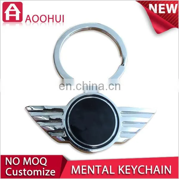 Newest Zinc Gold Plating Rhinestone Keychain photo-3