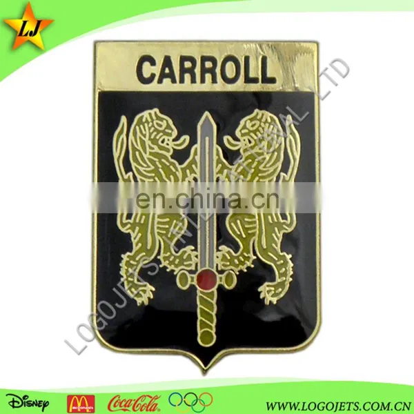Factory Wholesale Custom Made Metal Name Soft Enamel Pin Badge photo-4