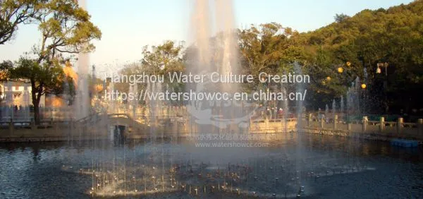 Dancing Fountain Music Fountain Light Show in the Amusement Park photo-5