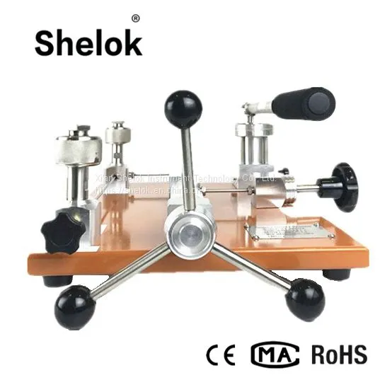 Pneumatic High Pressure Calibrator Pressure Gauges Hand Pump Calibration Machine photo-4