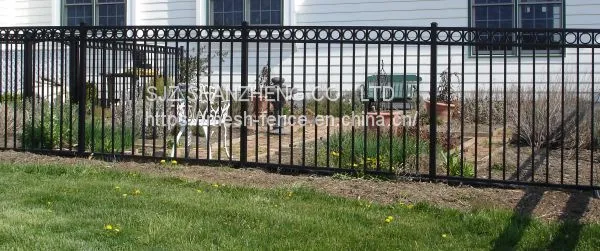 Aluminum Fence/aluminum Flat Top Fence/ Aluminum Picket Fence photo-3