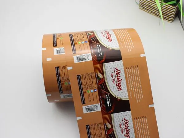 Bopp Metalized Film Roll With Heat Sealing Function as Biscuits Sachet photo-3