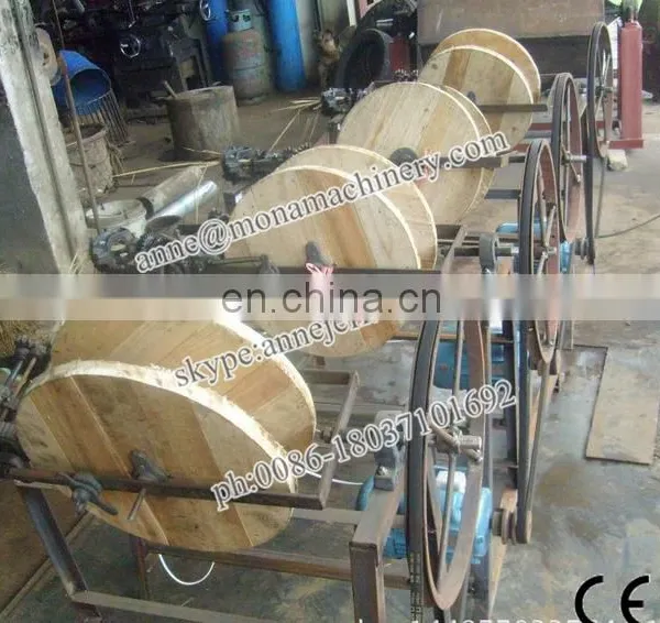 Manual Grass Rice Wheat Straw Rope Knitting Twisting Making Machine photo-4