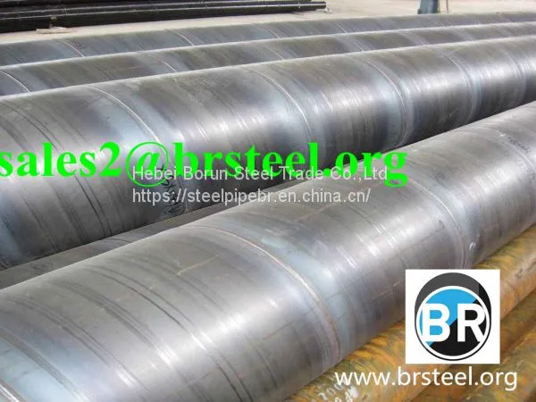 Outside 3lpe Coating API 5L SSAW Steel Pipe