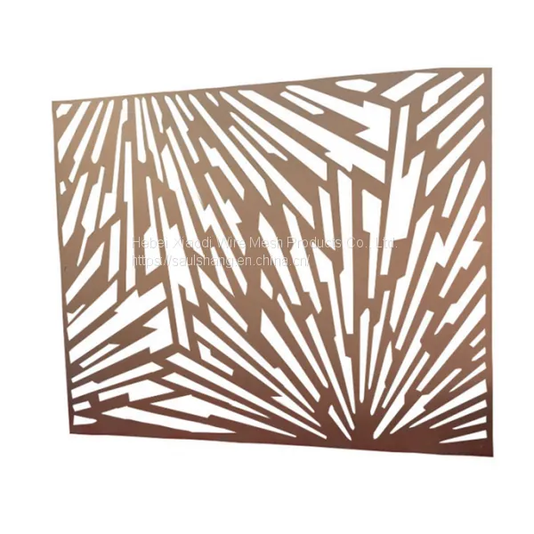 Laser Cutting Metal Screen/laser Cut Metal for Hotel Divider photo-2