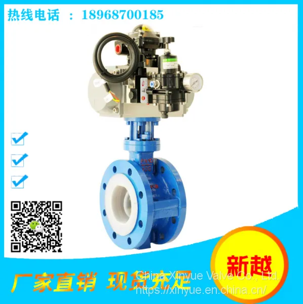 Fluorine-lined Butterfly Valve D671F46-16C photo-3